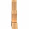Ekena Millwork Saratoga Timber Gable Bracket, Western Red Cedar, 72"W x 30"H x 5 1/2"D x 5 1/2"F, 10/12 Pitch GBW072X30X0606SAR00SWR - alternate 4